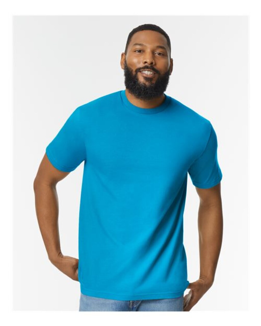 Gildan Softstyle Midweight Crewneck Short Sleeve T-Shirt For Modern Classic Fit Durable Everyday Wear